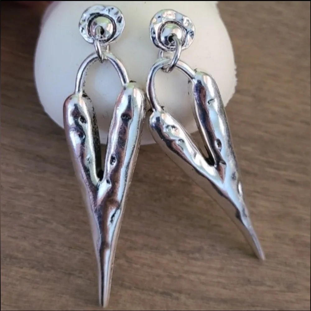 Melted Heart - Boho Earrings
